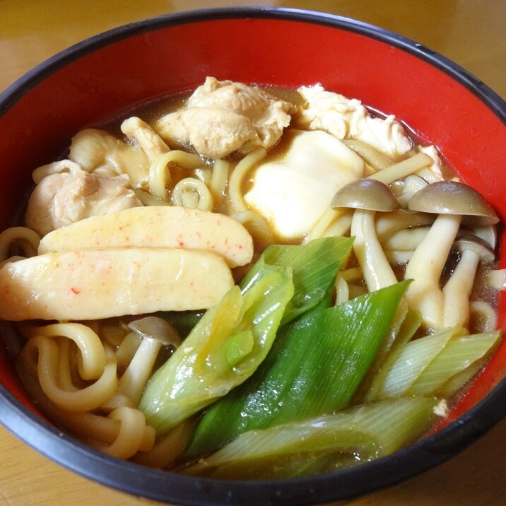 温まる！味噌煮込みうどん